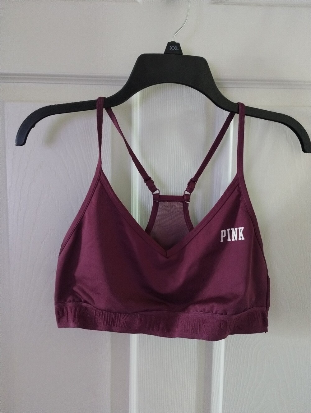 PINK Victoria's Secret Maroon Bralette Size S